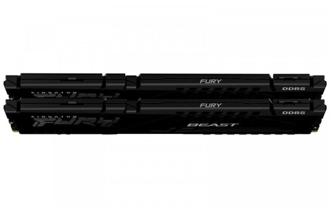Kingston Pamięć DDR5 Fury Beast EXPO 32GB(2*16GB)/6400 CL32 czarna Kingston Pamięć DDR5 Fury Beast EXPO 32GB(2*16GB)/6400 CL32 czarna
