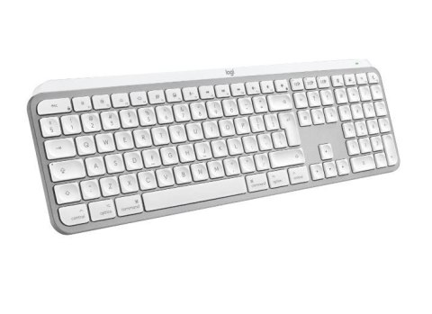 Logitech Klawiatura bezprzewodowa MX Keys S for Mac Pale Grey US 920-011638 Logitech Klawiatura bezprzewodowa MX Keys S for Mac Pale Grey US 920-011638