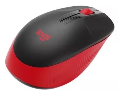 Logitech Mysz bezprzewodowa M190 Red 910-005908 Logitech Mysz bezprzewodowa M190 Red 910-005908