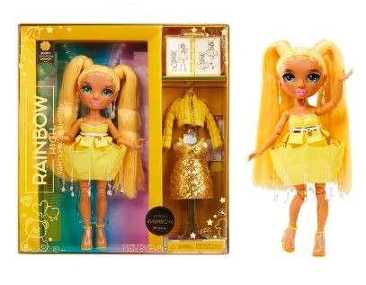 MGA Lalka Rainbow High Fantastic Fashion - YELLOW - Sunny Madison MGA Lalka Rainbow High Fantastic Fashion - YELLOW - Sunny Madison