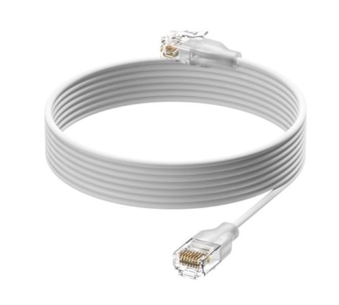 UBIQUITI Kabel sieciowy UACC-Cable-Patch-EL-0.15M-W półprzezroczysty, biały 0,15m, Cat6 UBIQUITI Kabel sieciowy UACC-Cable-Patch-EL-0.15M-W półprzezroczysty, biały 0,15m, Cat6