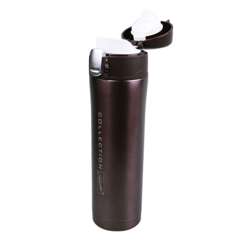 Feel-Maestro Kubek termiczny 450 ml MR-1641-45-Brązowy Feel-Maestro Kubek termiczny 450 ml MR-1641-45-Brązowy