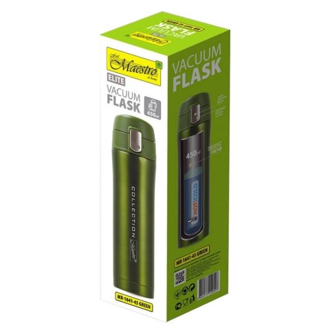 Feel-Maestro Kubek termiczny 450 ml MR-1641-45-Zielony Feel-Maestro Kubek termiczny 450 ml MR-1641-45-Zielony