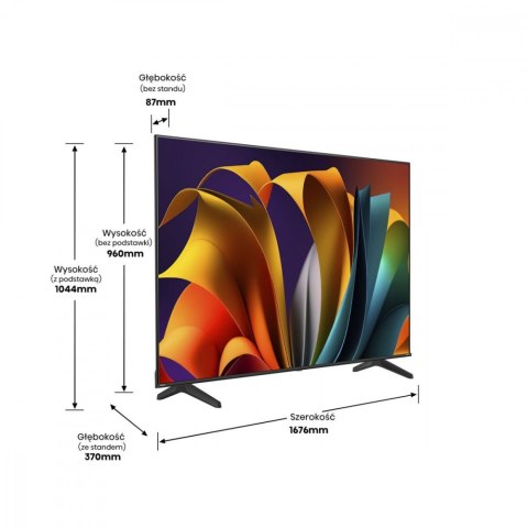 Hisense Telewizor LED 75 cali 75A6N Hisense Telewizor LED 75 cali 75A6N