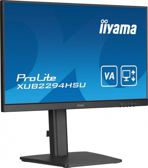 IIYAMA Monitor 21.5 cali XUB2293HSU-B7 IPS, 100Hz, Pivot, HAS(150mm), 300cd IIYAMA Monitor 21.5 cali XUB2293HSU-B7 IPS, 100Hz, Pivot, HAS(150mm), 300cd