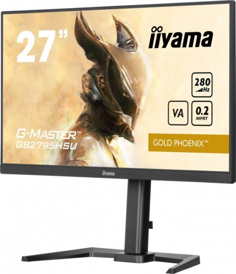 IIYAMA Monitor 27 cali GB2795HSU-B1 0.2ms, VA, DP, HDMI, 280Hz IIYAMA Monitor 27 cali GB2795HSU-B1 0.2ms, VA, DP, HDMI, 280Hz