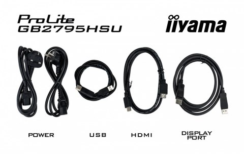 IIYAMA Monitor 27 cali GB2795HSU-B1 0.2ms, VA, DP, HDMI, 280Hz IIYAMA Monitor 27 cali GB2795HSU-B1 0.2ms, VA, DP, HDMI, 280Hz