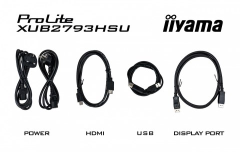 IIYAMA Monitor 27 cali XUB2793QSU-B7 IPS, QHD, HAS(150mm), 100Hz, 300cd IIYAMA Monitor 27 cali XUB2793QSU-B7 IPS, QHD, HAS(150mm), 100Hz, 300cd