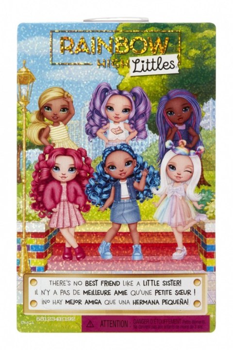 MGA Lalk Rainbow High Littles, Amethyst MGA Lalk Rainbow High Littles, Amethyst