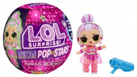 MGA Lalka L.O.L. Surprise Neon Pop Stars Mix MGA Lalka L.O.L. Surprise Neon Pop Stars Mix