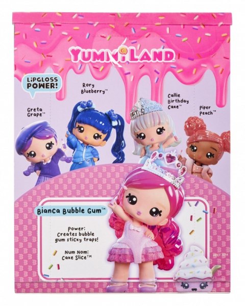 MGA Lalka Yummiland Large Lipgloss Pet, Bianca Bubble MGA Lalka Yummiland Large Lipgloss Pet, Bianca Bubble