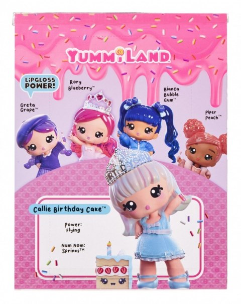 MGA Lalka Yummiland Large Lipgloss Pet, Callie Birthday Cake MGA Lalka Yummiland Large Lipgloss Pet, Callie Birthday Cake