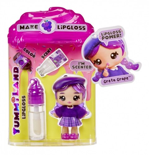 MGA Lalka Yummiland Lipgloss, Greta Grape MGA Lalka Yummiland Lipgloss, Greta Grape