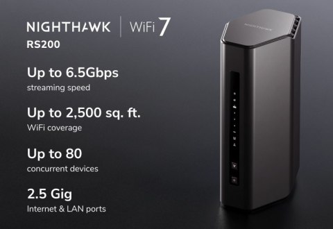 Netgear Router WiFi 7 BE6500 RS200 Netgear Router WiFi 7 BE6500 RS200