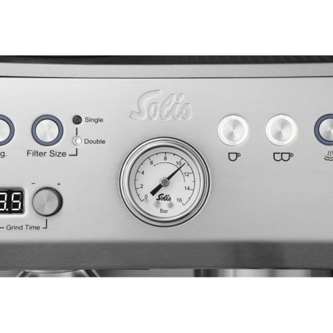 Solis Ekspres kolbowy Grind & Infuse Perfetta stalowy Solis Ekspres kolbowy Grind & Infuse Perfetta stalowy