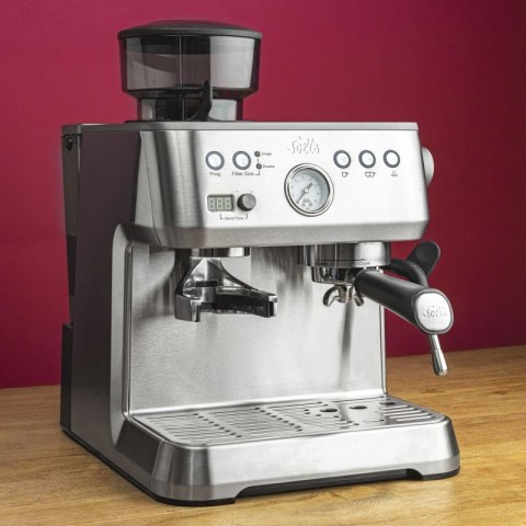 Solis Ekspres kolbowy Grind & Infuse Perfetta stalowy Solis Ekspres kolbowy Grind & Infuse Perfetta stalowy