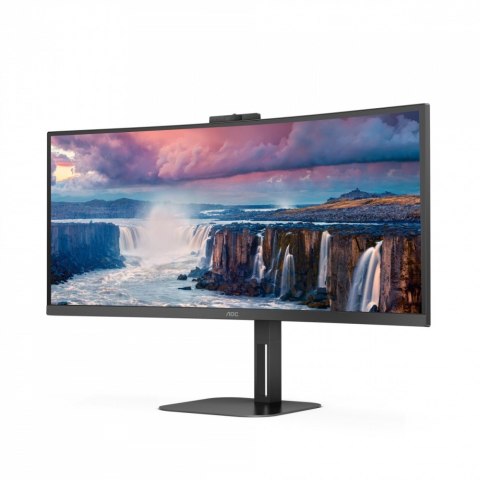 AOC Moniotr CU34V5CW 34 cali 100Hz Curved VA HDMI DP USB-C AOC Moniotr CU34V5CW 34 cali 100Hz Curved VA HDMI DP USB-C