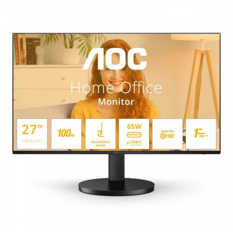 AOC Monitor Q27B3CF2 27 cali IPS 100Hz HDMI USB-C HAS AOC Monitor Q27B3CF2 27 cali IPS 100Hz HDMI USB-C HAS