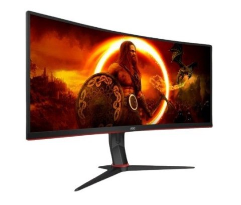 AOC Monitor zakrzywiony CU34G2XP 34 cale VA 180Hz HDMIx2 DPx2 AOC Monitor zakrzywiony CU34G2XP 34 cale VA 180Hz HDMIx2 DPx2
