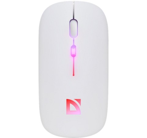 Defender Mysz bezprzewodowa silent click TOUCH MM-997 akumulator 800/1200/1600 DPI biała Defender Mysz bezprzewodowa silent click TOUCH MM-997 akumulator 800/1200/1600 DPI biała