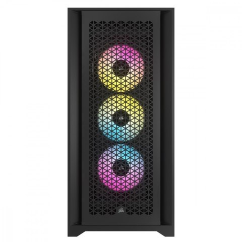 Corsair Obudowa iCUE 5000D RGB Airflow czarna Corsair Obudowa iCUE 5000D RGB Airflow czarna