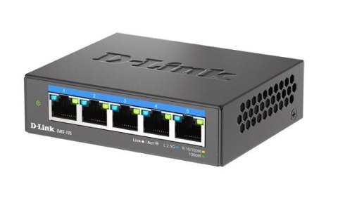 D-Link Przełącznik DMS-105 5x2.5GE Multigigabit D-Link Przełącznik DMS-105 5x2.5GE Multigigabit