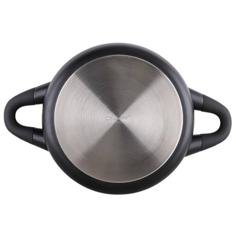 Feel-Maestro Garnek z pokrywką / Kociołek MARBLE 20cm, 3,0l MR-4017-20 Feel-Maestro Garnek z pokrywką / Kociołek MARBLE 20cm, 3,0l MR-4017-20