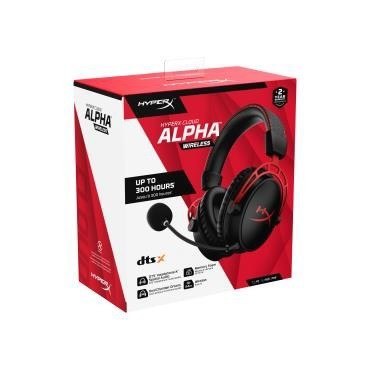 HyperX Zestaw słuchawkowy Cloud Alpha Wireless czerwony HyperX Zestaw słuchawkowy Cloud Alpha Wireless czerwony