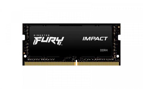 Kingston Pamięć DDR4 FURY Impact SODIMM 64GB(2*32GB)/3200 CL20 Kingston Pamięć DDR4 FURY Impact SODIMM 64GB(2*32GB)/3200 CL20