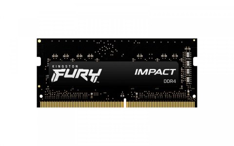 Kingston Pamięć DDR4 FURY Impact SODIMM 64GB(2*32GB)/3200 CL20 Kingston Pamięć DDR4 FURY Impact SODIMM 64GB(2*32GB)/3200 CL20