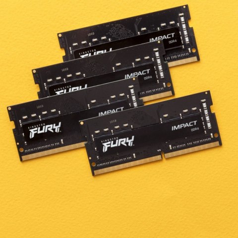 Kingston Pamięć DDR4 FURY Impact SODIMM 64GB(2*32GB)/3200 CL20 Kingston Pamięć DDR4 FURY Impact SODIMM 64GB(2*32GB)/3200 CL20