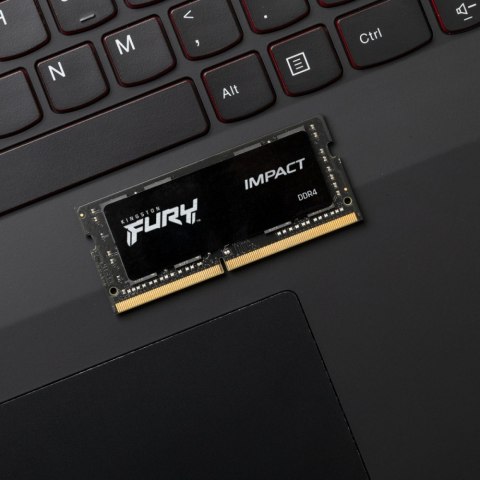 Kingston Pamięć DDR4 FURY Impact SODIMM 64GB(2*32GB)/3200 CL20 Kingston Pamięć DDR4 FURY Impact SODIMM 64GB(2*32GB)/3200 CL20