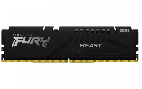 Kingston Pamięć DDR5 Fury Beast 16GB(1*16GB)/6000 CL30 XMP czarna Kingston Pamięć DDR5 Fury Beast 16GB(1*16GB)/6000 CL30 XMP czarna