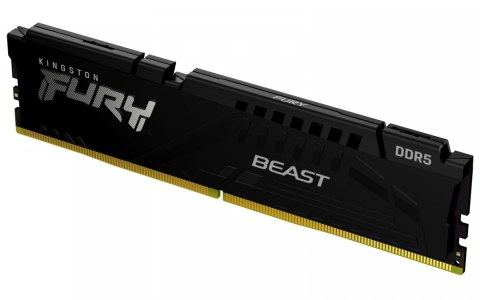 Kingston Pamięć DDR5 Fury Beast 16GB(1*16GB)/6000 CL30 XMP czarna Kingston Pamięć DDR5 Fury Beast 16GB(1*16GB)/6000 CL30 XMP czarna