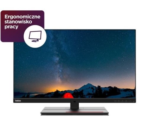 Lenovo Monitor 27.0 ThinkVision P27u-20 WLED LCD 62CBRAT6EU Lenovo Monitor 27.0 ThinkVision P27u-20 WLED LCD 62CBRAT6EU