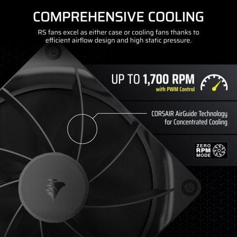 Corsair Wentylator RS140 140mm Fan Single Pack Corsair Wentylator RS140 140mm Fan Single Pack