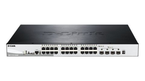 D-Link Przełącznik DGS-1510-28XMP Switch 24GE PoE+ 4SFP+ D-Link Przełącznik DGS-1510-28XMP Switch 24GE PoE+ 4SFP+