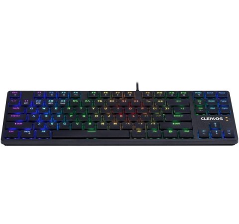 Defender Klawiatura mechaniczna CLEIKOS GK-135 podświetlenie LED Czarna Defender Klawiatura mechaniczna CLEIKOS GK-135 podświetlenie LED Czarna