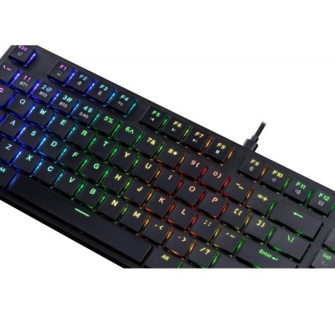Defender Klawiatura mechaniczna CLEIKOS GK-135 podświetlenie LED Czarna Defender Klawiatura mechaniczna CLEIKOS GK-135 podświetlenie LED Czarna