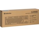 Defender Klawiatura mechaniczna CLEIKOS GK-135 podświetlenie LED Czarna