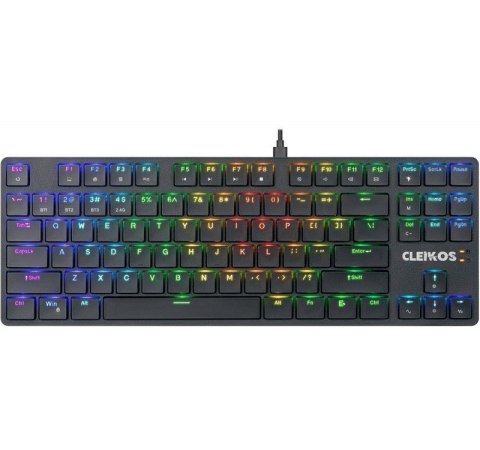 Defender Klawiatura mechaniczna CLEIKOS GK-135 podświetlenie LED Czarna Defender Klawiatura mechaniczna CLEIKOS GK-135 podświetlenie LED Czarna
