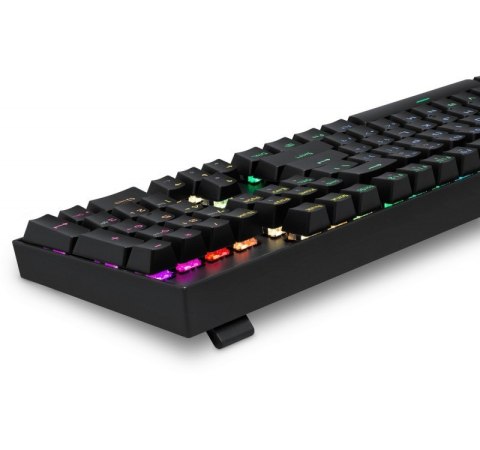 Defender Klawiatura mechaniczna MIRAX GK-352 podświetlenie RGB Czarna Defender Klawiatura mechaniczna MIRAX GK-352 podświetlenie RGB Czarna