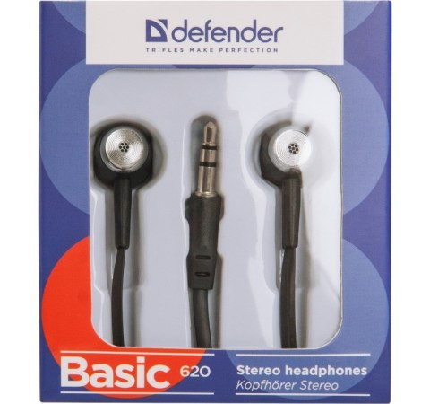 Defender Słuchawki przewodowe, douszne BASIC 620 Defender Słuchawki przewodowe, douszne BASIC 620
