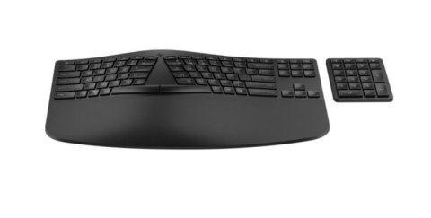 HP Inc. Klawiatura ergonomiczna bezprzewodowa + numeryczna 965 7E756AA czarna HP Inc. Klawiatura ergonomiczna bezprzewodowa + numeryczna 965 7E756AA czarna
