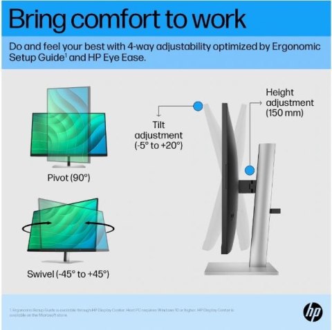HP Inc. Monitor 27 cali E27 G5 FHD 6N4E2AA HP Inc. Monitor 27 cali E27 G5 FHD 6N4E2AA