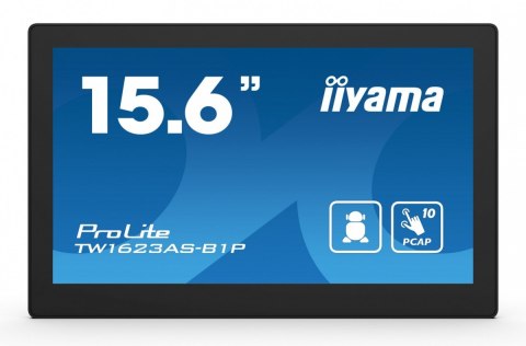 IIYAMA Monitor 16 cali TW1623AS-B1P,10P.DOT.IPS,ANDROID13,WIFI,24/7,RJ45, HDMI,3xUSB IIYAMA Monitor 16 cali TW1623AS-B1P,10P.DOT.IPS,ANDROID13,WIFI,24/7,RJ45, HDMI,3xUSB