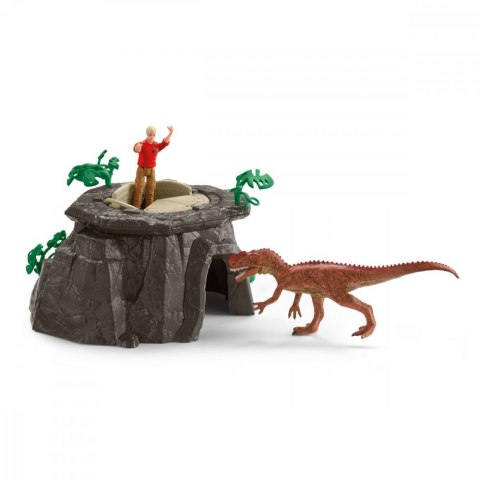 Schleich Zestaw figurek Podbój świątyni dinozaurów Schleich Zestaw figurek Podbój świątyni dinozaurów