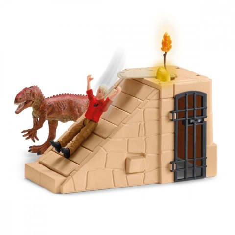 Schleich Zestaw figurek Podbój świątyni dinozaurów Schleich Zestaw figurek Podbój świątyni dinozaurów