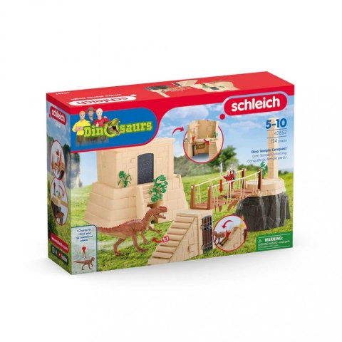 Schleich Zestaw figurek Wyprawa do Świątyni Dinozaurów Schleich Zestaw figurek Wyprawa do Świątyni Dinozaurów