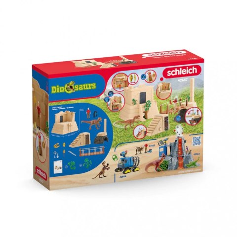 Schleich Zestaw figurek Wyprawa do Świątyni Dinozaurów Schleich Zestaw figurek Wyprawa do Świątyni Dinozaurów